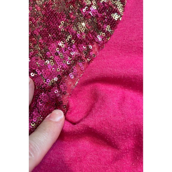 Rare VS PINK Reversible Flip Sequin Bling Jacket - Picture 7 of 7